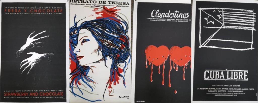 ICAIC Cuban film posters available